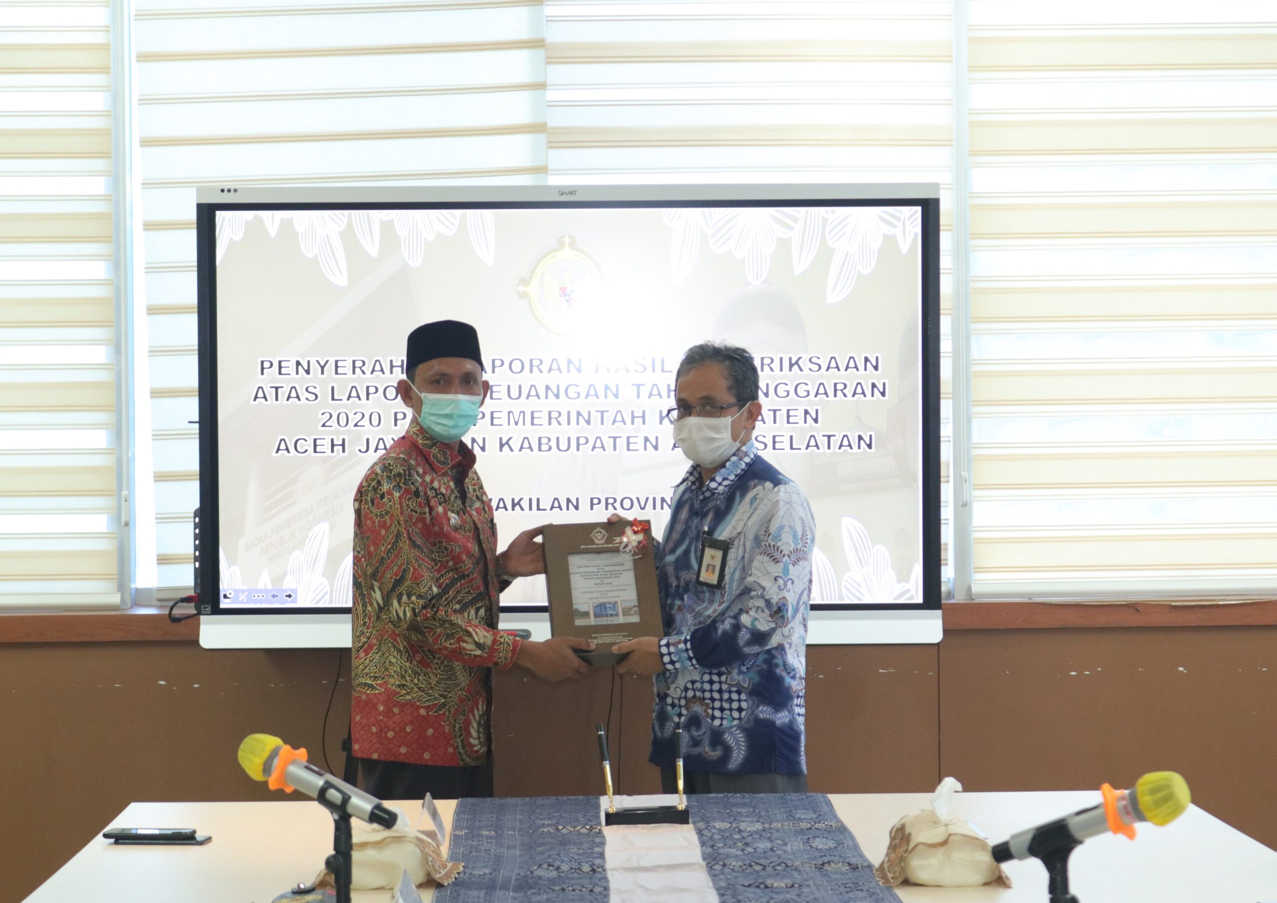 Aceh Selatan Kembali Raih WTP dari BPK-RI Perwakilan Aceh