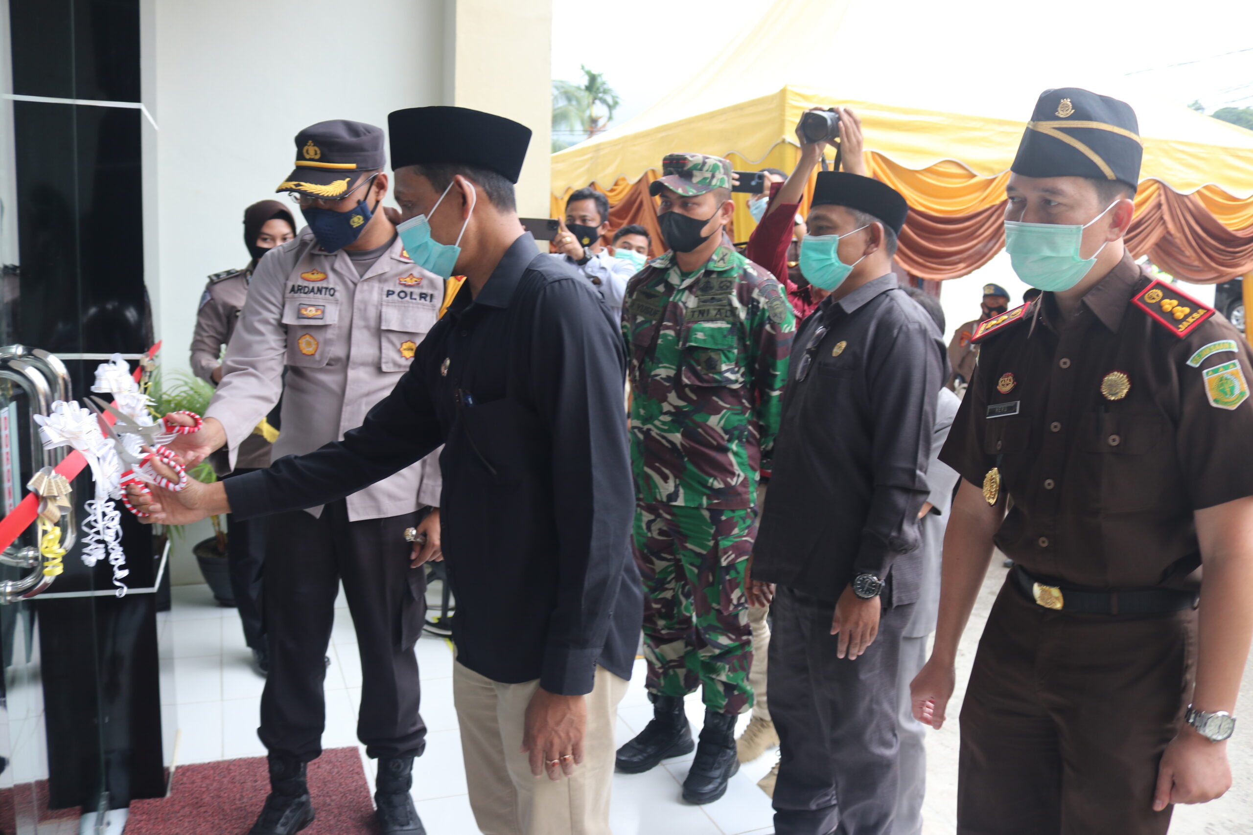 Bupati Aceh Selatan Hadiri Peluncuran Satuan Pelayanan Administrasi SIM (SATPAS) Online