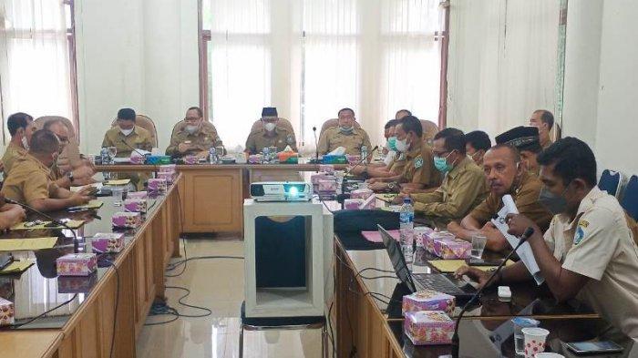Pemkab Aceh Selatan Gelar Rapat Evaluasi Realiasi PAD Triwulan III Tahun 2021