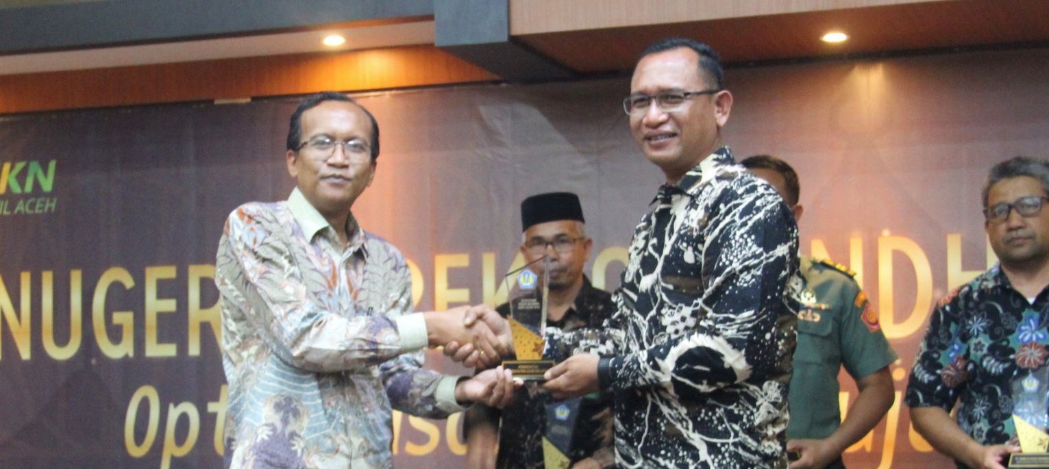Pemkab Aceh Selatan Terima Penghargaan Anugerah Reksa Bandha DJKN Aceh 2022