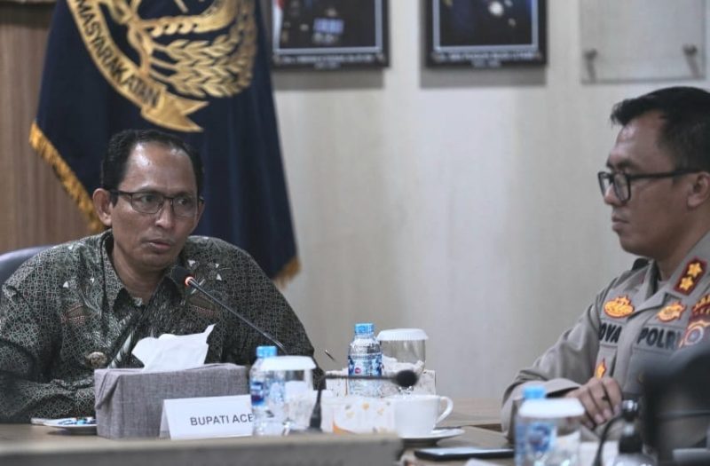 Berhasil Ringkus Pelaku Utama Pembunuhan, Bupati Amran Apresiasi Personil Polres Aceh Selatan