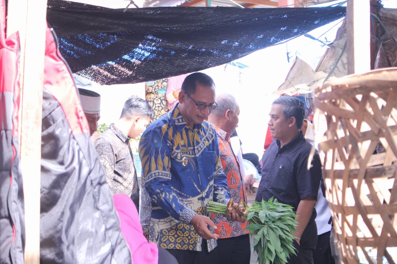 Tekan Inflasi, Pj Bupati Bersama Forkopimda Aceh Selatan Sidak ke Pasar Inpres Tapaktuan