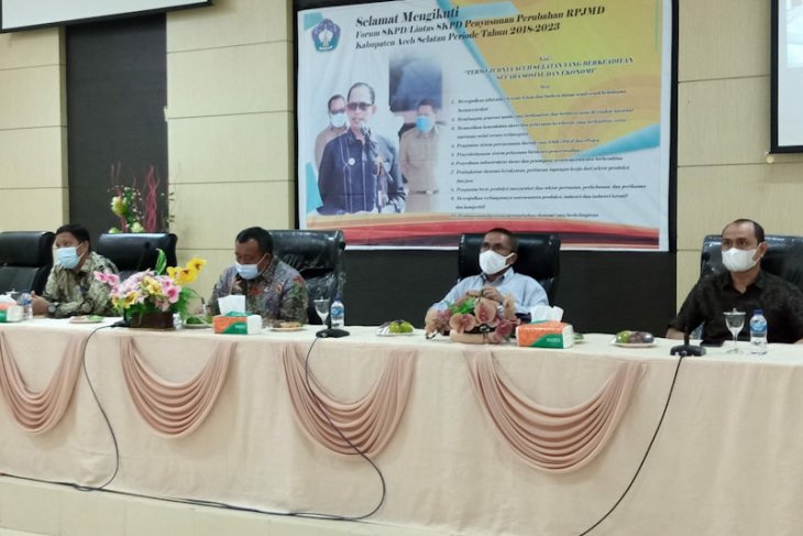 Bappeda Gelar Forum SKPD Perubahan RPJMD Aceh Selatan