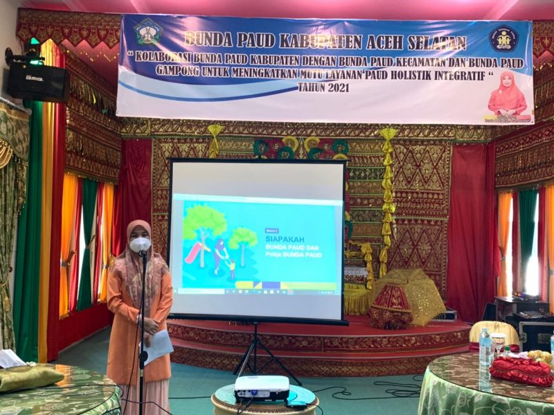 Bunda Paud Kabupaten Aceh Selatan Gelar Bimtek Penguatan Bunda Paud Kecamatan dan Gampong