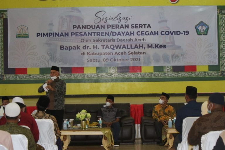 MPU Aceh Selatan Sambut Baik Sosialisasi Vaksinasi