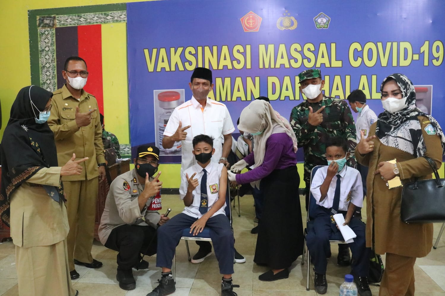 Antusias Masyarakat Semakin Tinggi Aceh Selatan Kembali Gelar Vaksinasi Massal