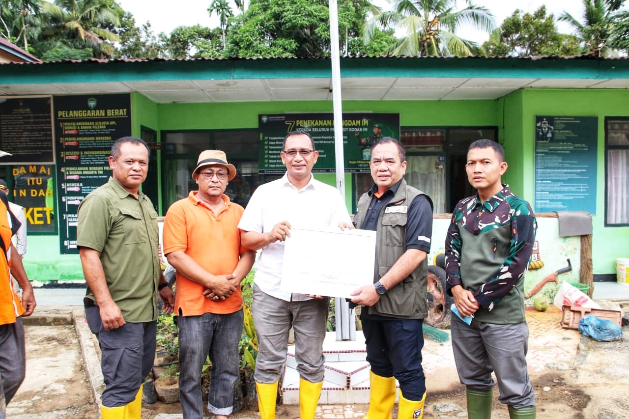 Deputi BNPB RI Tinjau Bencana Banjir Bandang di Trumon Tengah Aceh Selatan