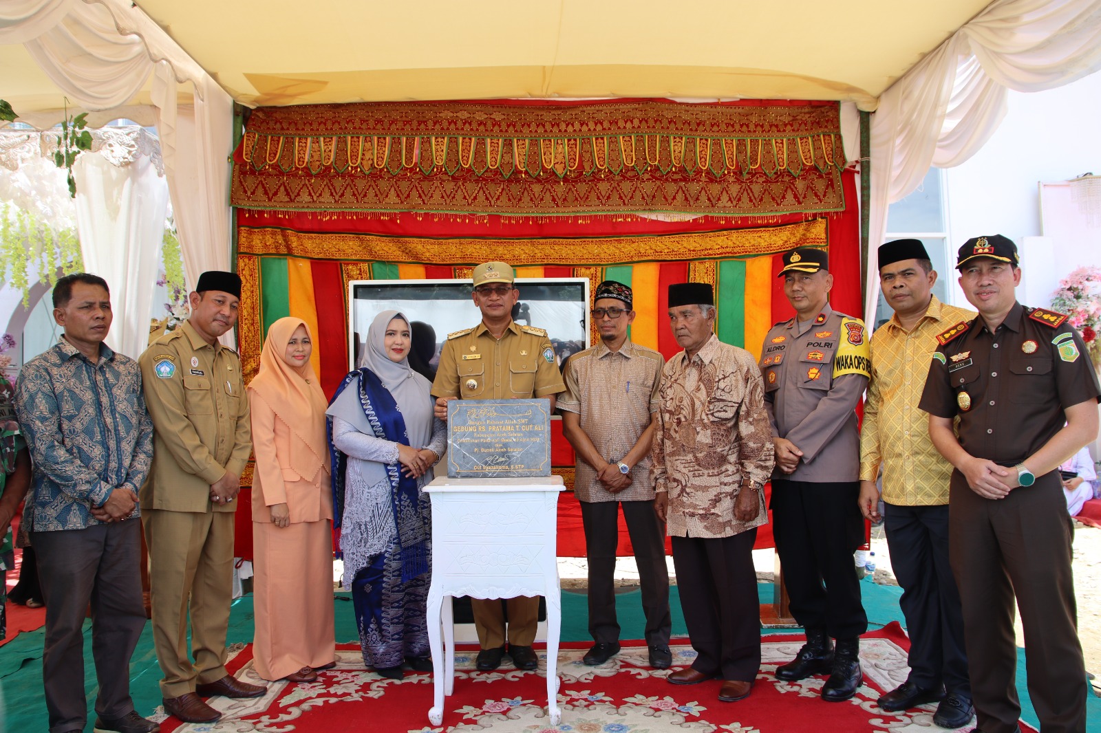 Pj Bupati Aceh Selatan Resmikan RS Pratama T Cut Ali di Kluet Selatan