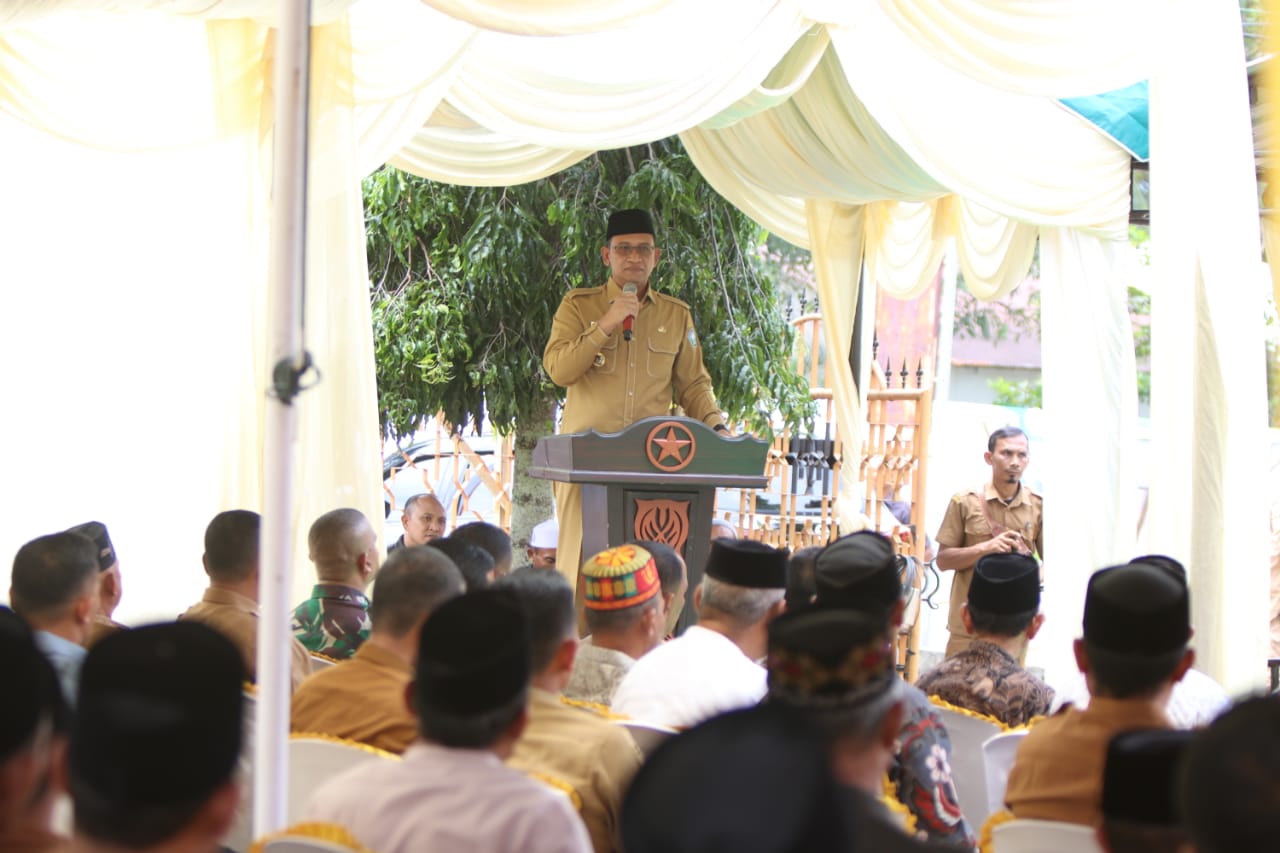 Hadiri HUT Ke-27 Pasie Raja, Pj Bupati Aceh Selatan Ajak Masyarakat Bersatu dan Saling Menguatkan