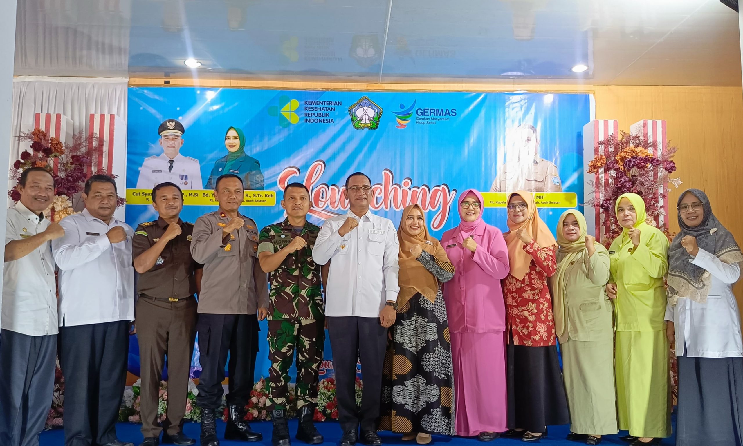 Pj Bupati Aceh Selatan Lounching ILP Pada Fasilitas Kesehatan