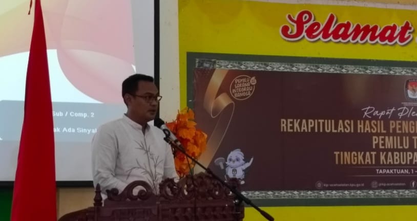 Pj Bupati Aceh Selatan: Berharap Pleno KIP “Bek Kirouh-kirouh”