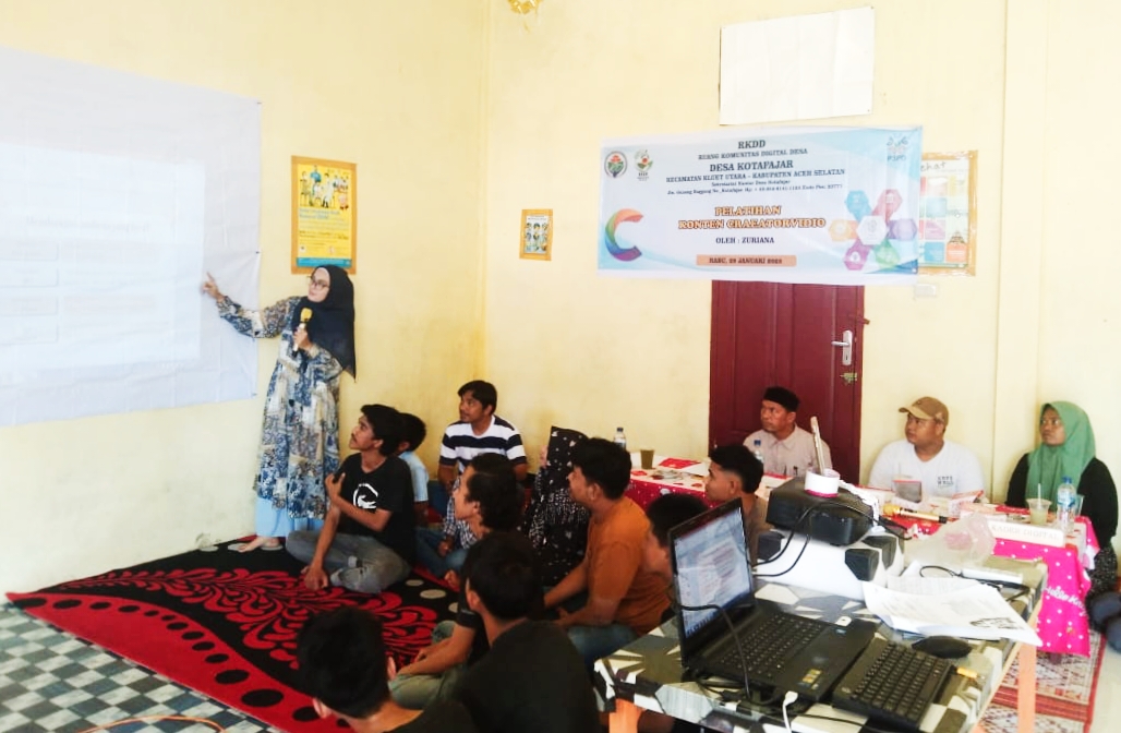 Tingkatkan Literasi Digital, Akses Informasi, dan Inovasi Lokal, RKDD Kotafajar Menggelar Sejumlah Pelatihan