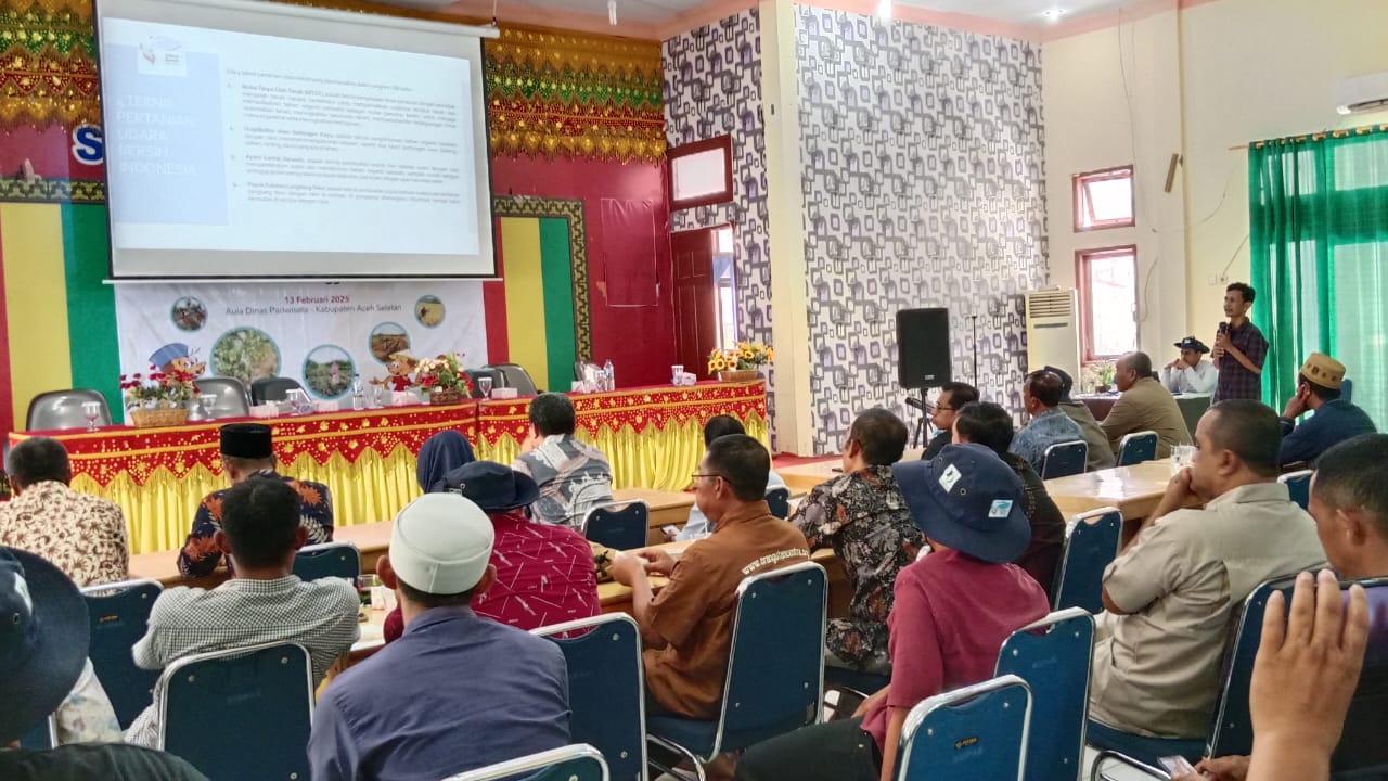 Bangun Keberlanjutan Progam, UBI Gelar Lokakarya Para Mitra di Aceh Selatan