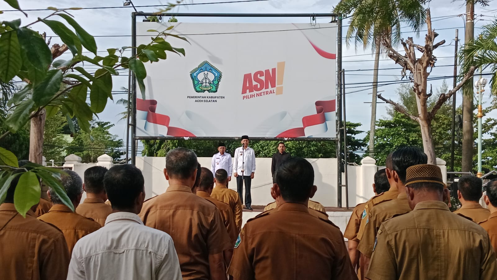 Pimpin Apel Perdana, H. Mirwan : Jangan Termakan Isu Mutasi, Komitmen Bangun Aceh Selatan Maju dan Produktif
