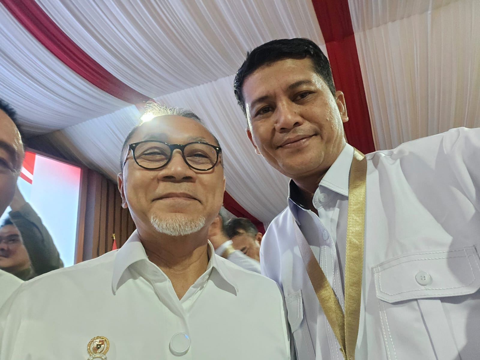 Jumpai Menko Pangan, H. Mirwan Bahas Strategi Peningkatan Swasembada Pangan di Aceh Selatan
