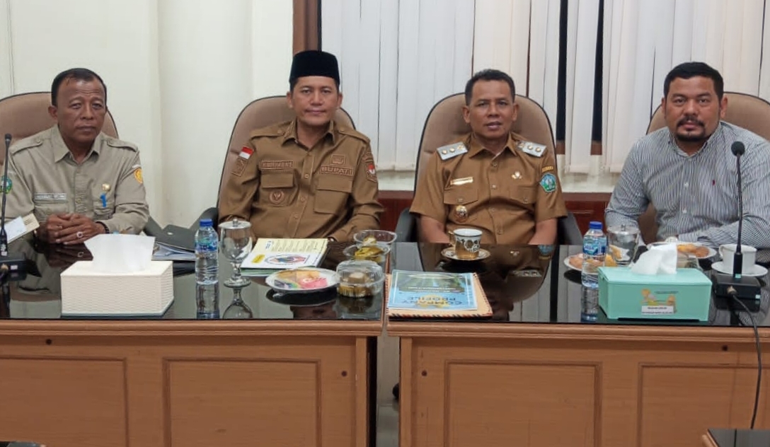 Terima Audiensi Team Yayasan TPTN dan PT. Karunia Rotorindo Tani, Pemkab Aceh Selatan Siap Jemput Dana Hibah dan CSR