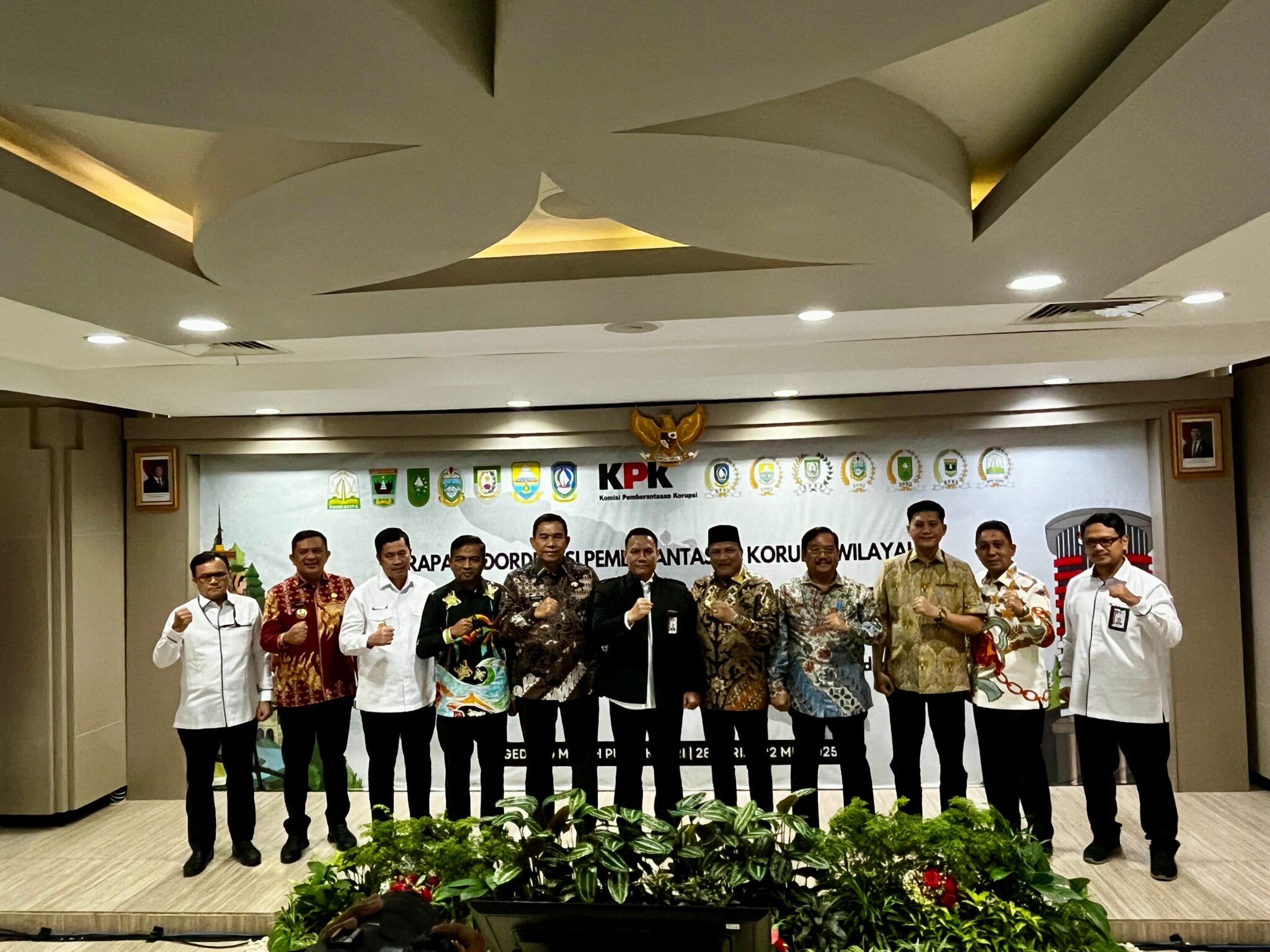 Bupati Aceh Selatan Tegaskan, Tak Ada Ruang Korupsi Saat Menghadiri Gedung Merah Putih KPK RI