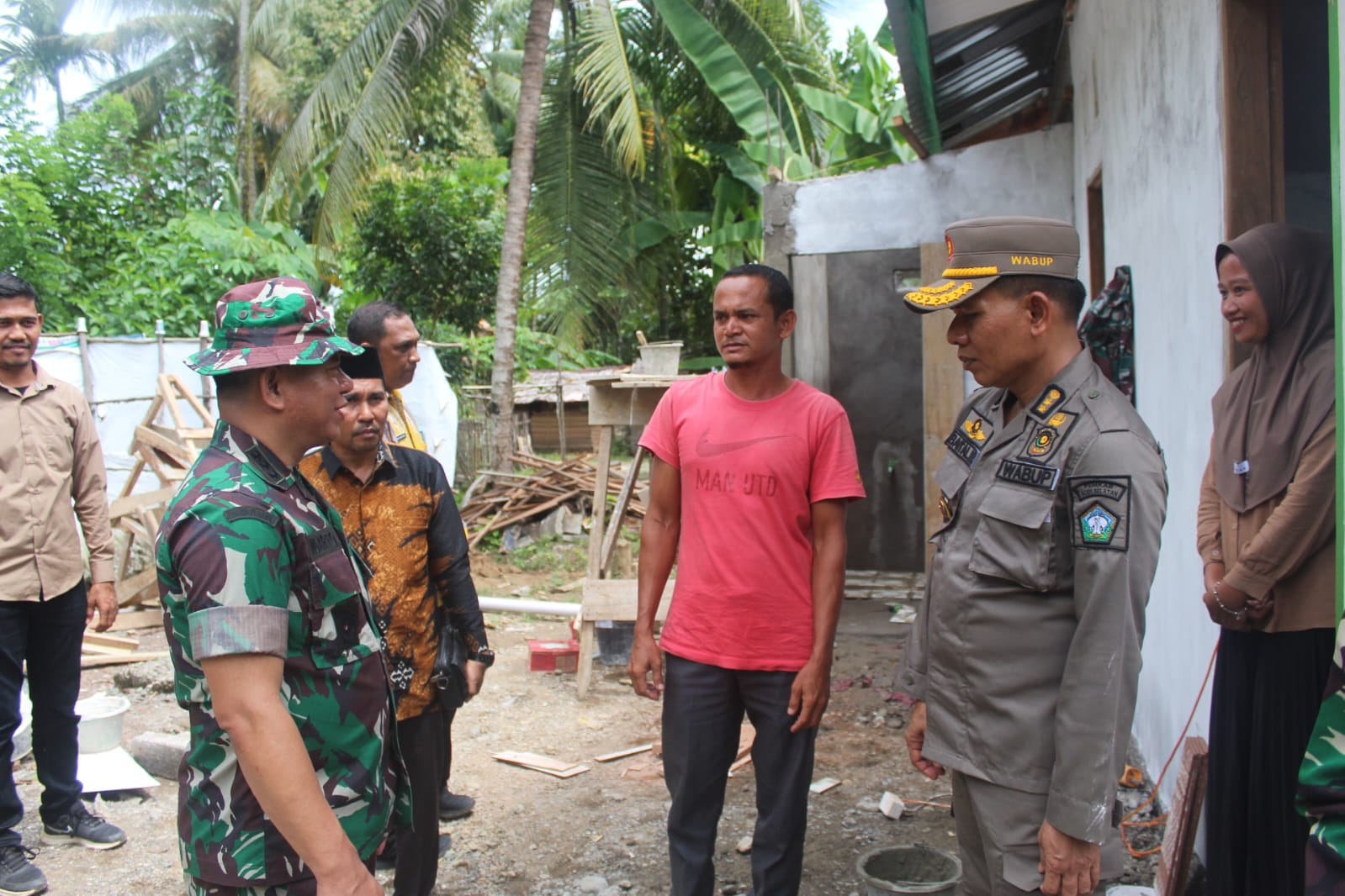 ‎Setelah Tinjau Progres Sasaran, Wabup Aceh Selatan Apresiasi Kinerja Satgas TMMD ke-124 Kodim 0107/Aceh Selatan