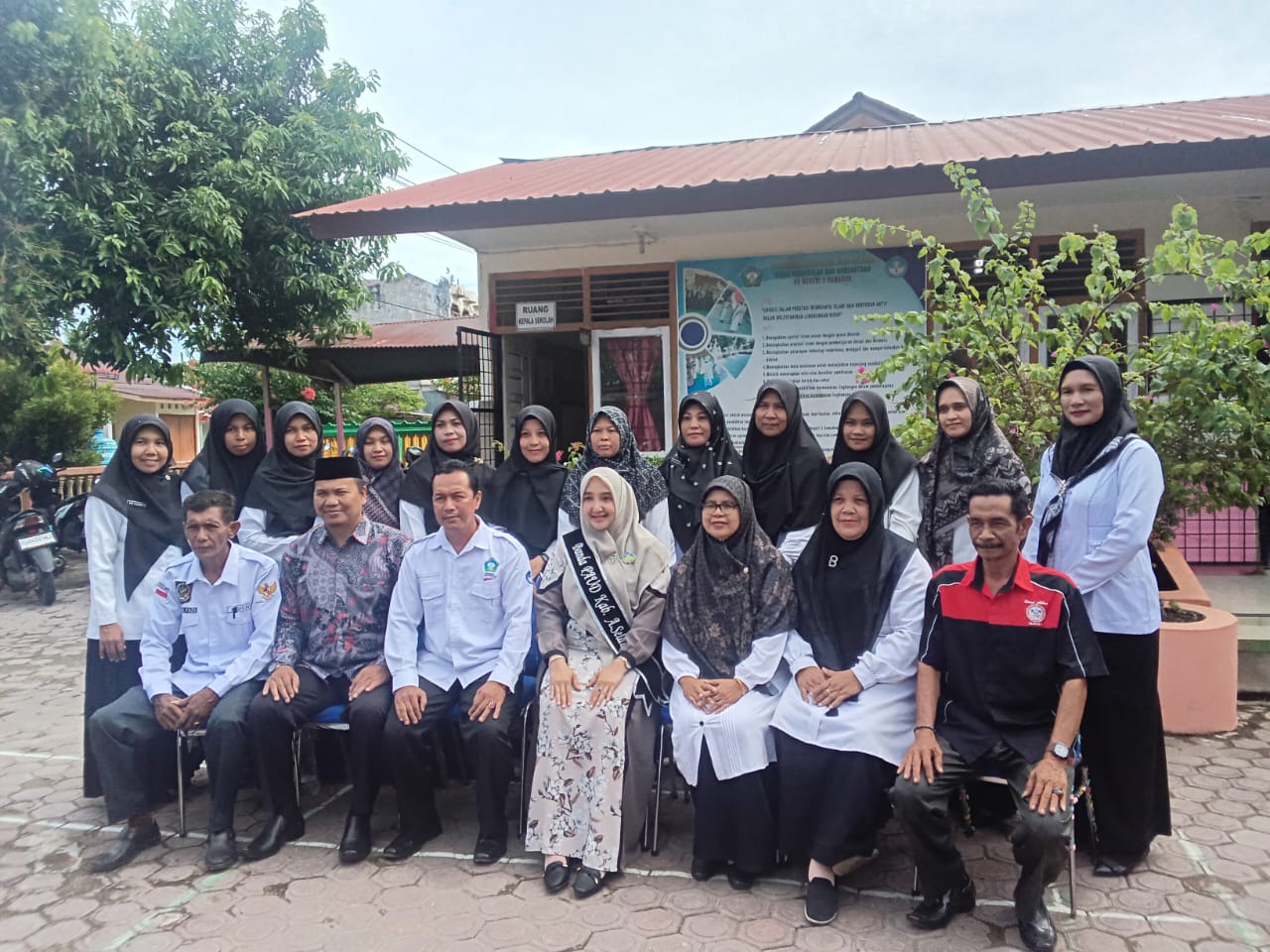 Bunda PAUD Aceh Selatan, Nafisah Mirwan MS Kungker  Ke SD Negeri 3  Samadua
