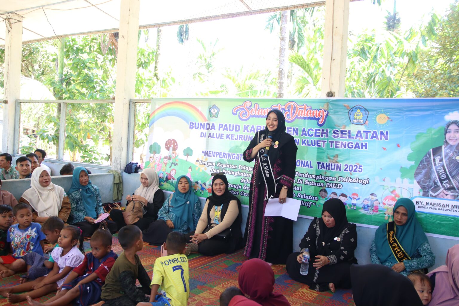 Peringati HAN Bunda PAUD Aceh Selatan Saweu Gampong Alue Kejrun Kluet Tengah