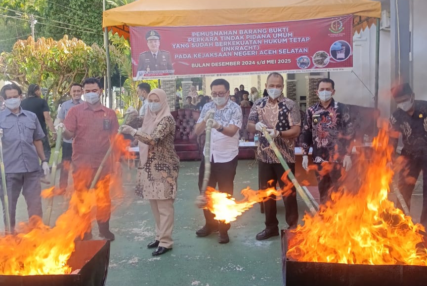 Wabup Baital Mukadis Apresiasi Kinerja dan Transparansi Penegak Hukum Di Aceh Selatan