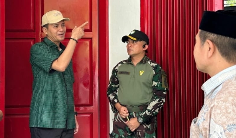 Bupati Mirwan Tinjau Koperasi Merah Putih Desa Payo Nan Gadang Samadua